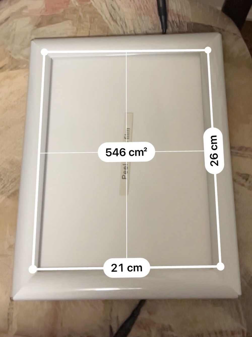 Silver LED Light Box Tracing Pad